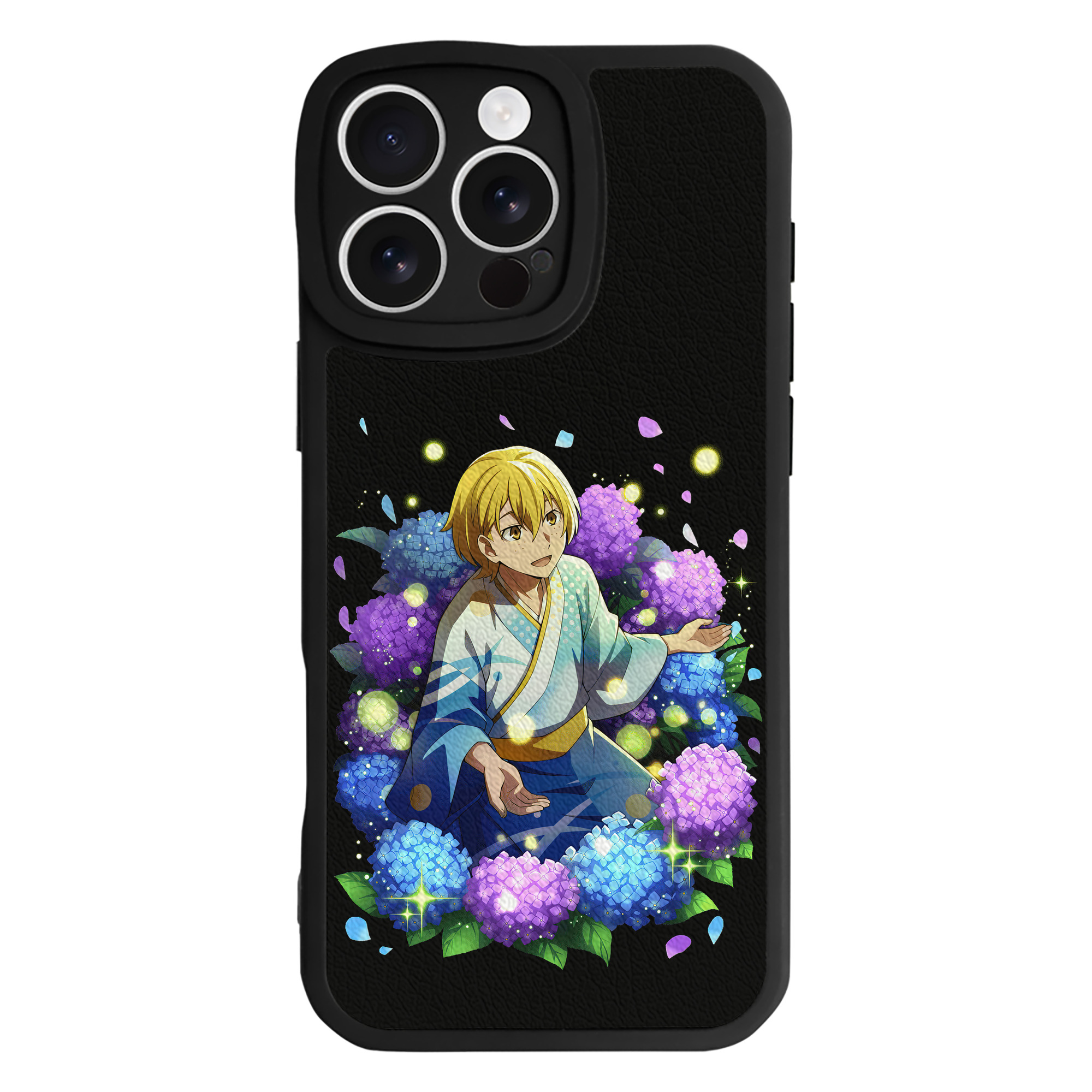 （画像用） 文豪ストレイドッグス Bungo Stray Dogs 【iPhone 16シリーズ対応】シリコンスマホケース（レザー調） 材質：シリコン